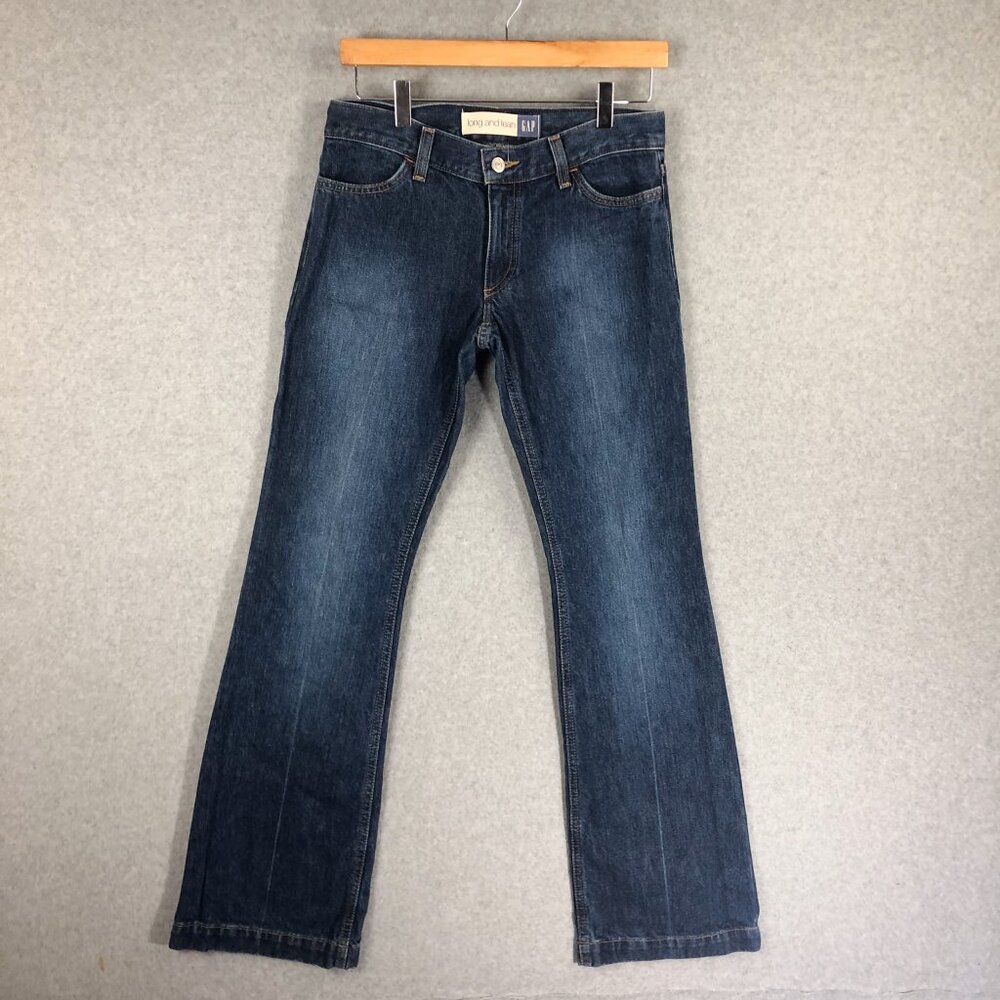 GAP Women's Dark Blue Boot Cut Jeans